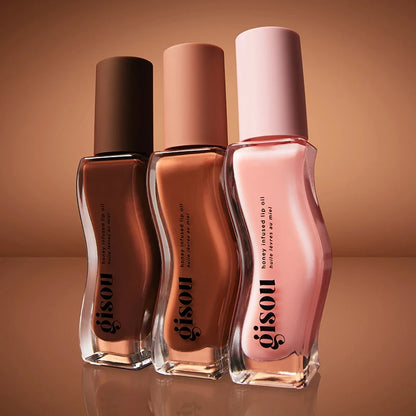 Gisou Moisturizing Glazed Plum Lip Balm Lip Oil Gloss Care Of The Lips Benetitnt For Lips Plumping Exfoliating Plumping...