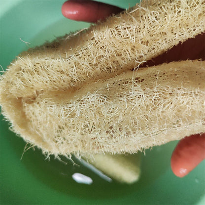 1pcs Natural Loofah Sponge Multi-purpose Cleaning Tool for Kitchen Bathroom Scrubber For Daily Cleansing Wash Body Scrubber Spa