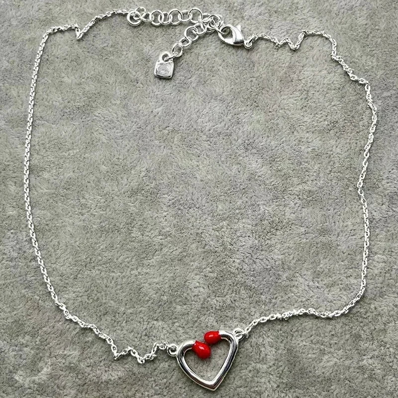 2025 Summer New Bestseller Shiny and Beautiful Blue Crystal Necklace, Women's Jewelry Gift