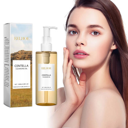 Centella Cleansing Oil Gentle Facial Makeup Remover Vitamin E Moisturizing Face Refresher Cleaning Oil Cleaning Nose Pores