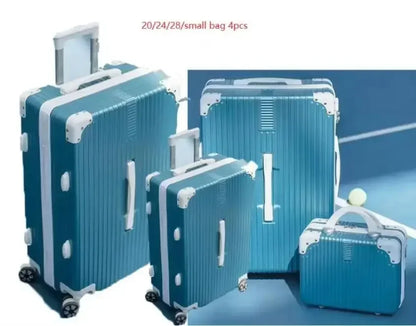 Vescovo Spinner ABS Travel Suitcase Set Hardside Trolley Case Luggage Sets 4pcs