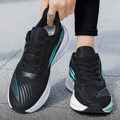 Running Shoes Men Mesh Breathable Outdoor Sports Flat Casual Mesh Walking Comfortable Tennis Shoes for Man Sneakers