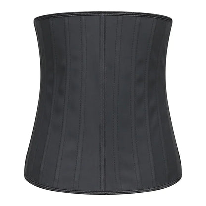 25 bones Waist Trainer Corset Latex Body Shapewear Women Tummy Shaper Belly Sheath Sllimming Belt Modeling Strap Weight Loss