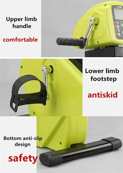 New Electronic physical Therapy Rehab Arm and Leg Pedal bike Pedal trainer exercise Rehabilitation equipment