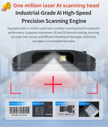 TC60 6.0-inch PDA Rugged Android Smart Terminal 2DBarcode Scanner with WIFI Bluetooth High Quality Mobile Industrial RFID - Kimlud