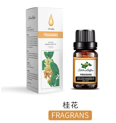 10ml Lavender Green Tea Plant Essential Oil Natural Aromatherapy Fragrance Humidifier Water Soluble Massage Essential Oil - Kimlud