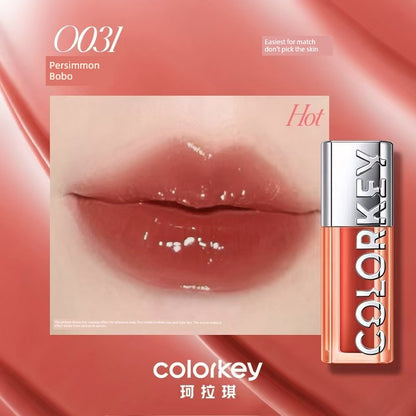 Colorkey Kelaqi Water Wave Lip Essence Lip Gloss Lip Gloss Mirror Lip Lacquer Water Light Lip Gloss Nourishing Lipstick