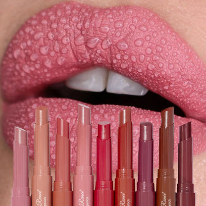 Nude Matte Lipstick Waterproof Nude Pink Lip Sticks Not Fading Sexy Red Velvet Lipsticks for Women Make Up Lasting Lip...