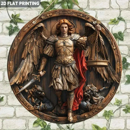 1PCS Home Decor Wooden Disc Angel Sub Series Holy Angel Redemption Bedroom Wall Decorations Photo Props Decoration