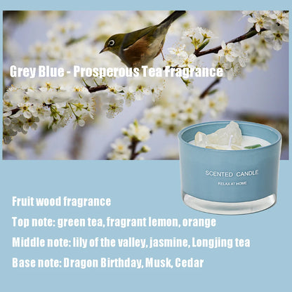 Scented Wax Candle Smokeless Aromatic Soybean Candles Aromatherapy Wedding Birthday Party Gift 2024 Christmas Home Decoration