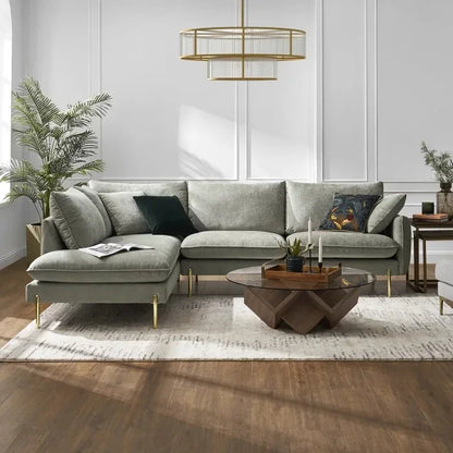 A Modern Living Room Furniture  Lounge Sectionals   Sofas Indoor Living Room Fabric Sofa Set