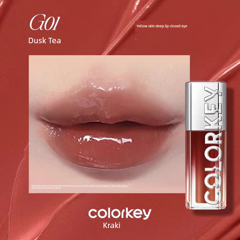 Colorkey Kelaqi Water Wave Lip Essence Lip Gloss Lip Gloss Mirror Lip Lacquer Water Light Lip Gloss Nourishing Lipstick