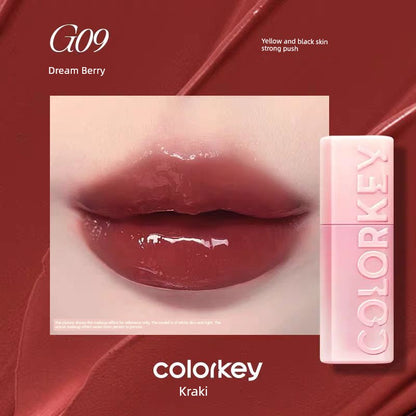 Colorkey Kelaqi Water Wave Lip Essence Lip Gloss Lip Gloss Mirror Lip Lacquer Water Light Lip Gloss Nourishing Lipstick