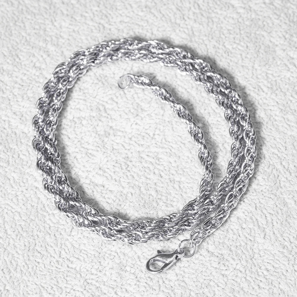 Men Women Hip Hop Letter STAR  Pendant Necklace with Cuban Chain Iced out Bling Necklaces Tennis Chain Fashion Punk Jewelry Gift