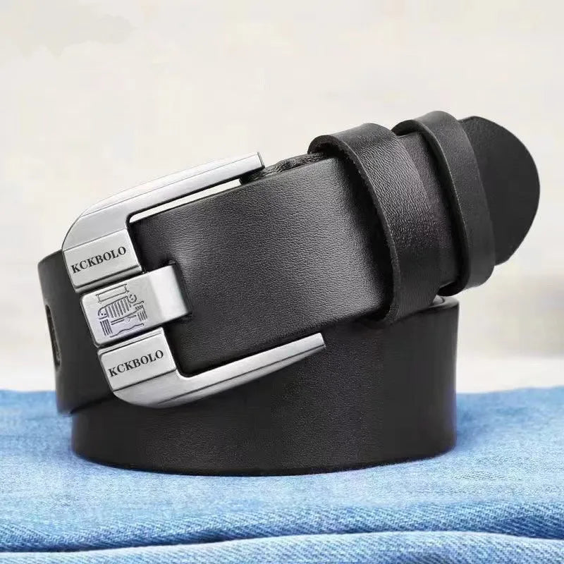 Fashionable High-Quality Men's Belt Genuine Leather bussines women belt And Gentlemen Premium Quality Belt for men