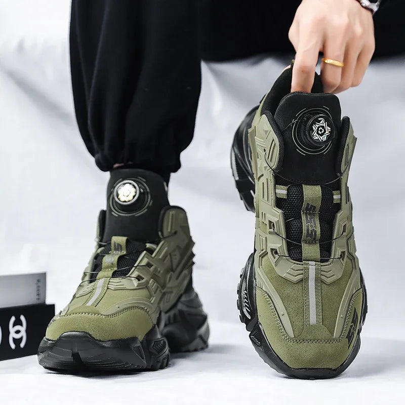 ELUVA Men Sneakers Running Shoes Lightweight Breathable Walking Shoes Non Slip Casual Sports Shoes for Men Gym Workout Training - Kimlud