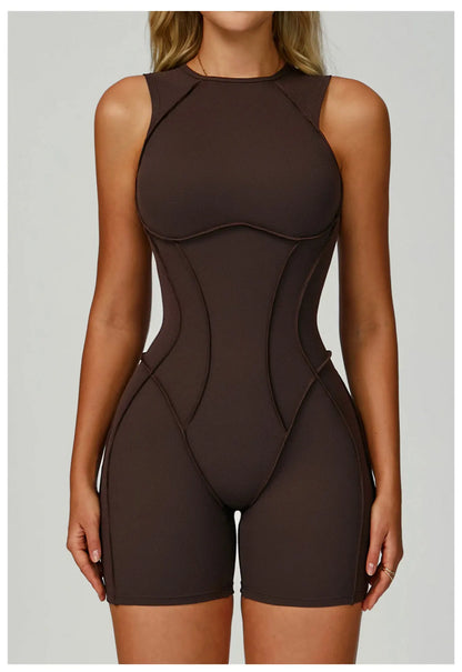 Women Tracksuit Sports Overalls Padding Sporty Jumpsuit Sportswear Women's Rompers Gym Set Yoga Clothing Suit for Fitness Set