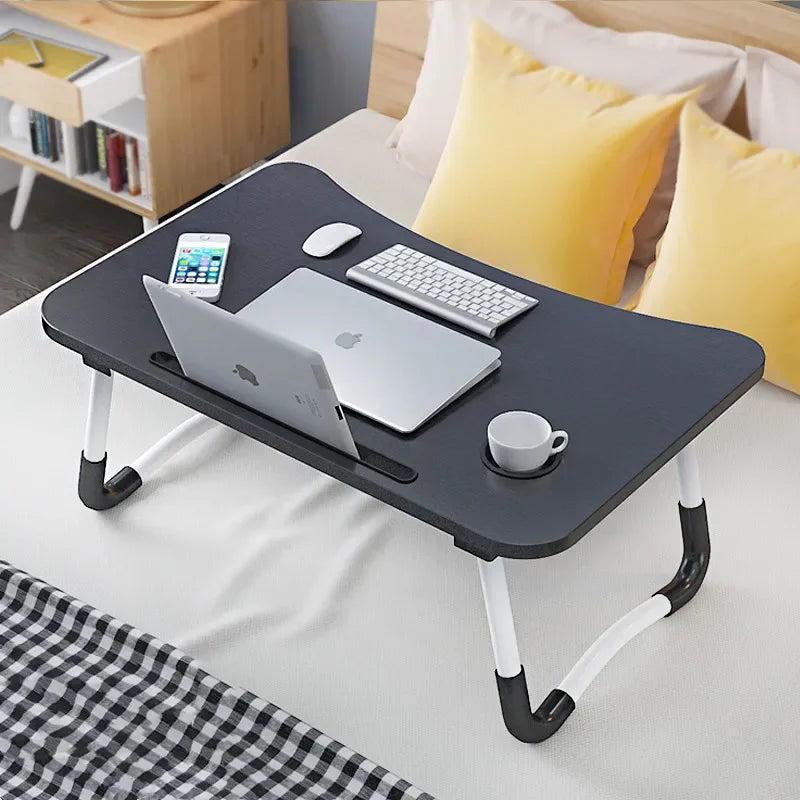 A Reading Table Lap Bed Table Modern Foldable Laptop Desk Commercial Furniture Small computer desk