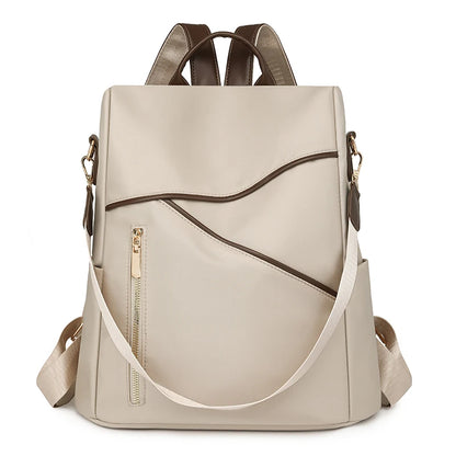 Women'S Anti theft Backpack Casual Nylon New 2025 School Bag Fashion Large Capacity Shoulder Strap Shoulder Bag Mochila Femenina