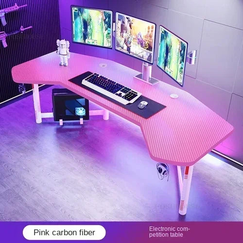 Household Desktop Computer Desks Office Furniture Simple Professional Gaming Table Multi-functional E-sports Table and Chair Set