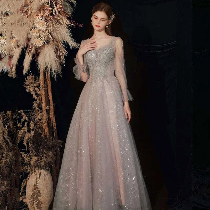Long Evening Dresses Luxury 2025 Summer Dress for Women Elegant Gown Robe Formal Party Customized Prom Occasion Wedding