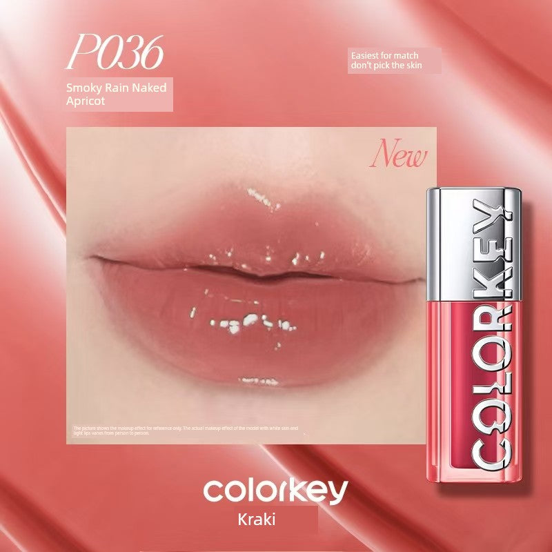 Colorkey Kelaqi Water Wave Lip Essence Lip Gloss Lip Gloss Mirror Lip Lacquer Water Light Lip Gloss Nourishing Lipstick