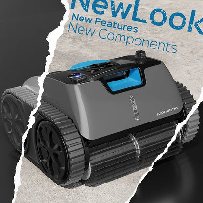 Robot Vacuum Cleaner for Pool C1PRO Rechargeable Wireless Swimming Pools Cleaner Automatic Walls and Background Cleaning 150Mins