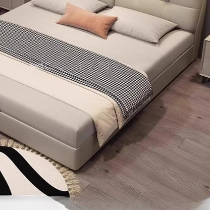Storage Leather Double Bed Modern Minimalist Frame Luxury Double Bed Cheap Storage Camas Matrimoniales Bedroom Furniture...