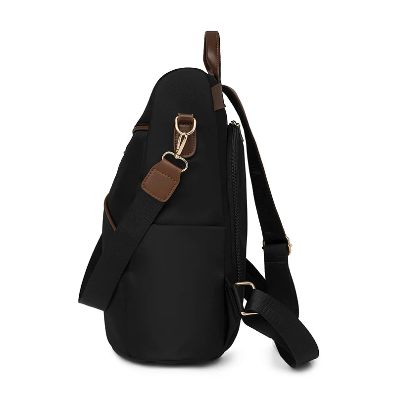 Women'S Anti theft Backpack Casual Nylon New 2025 School Bag Fashion Large Capacity Shoulder Strap Shoulder Bag Mochila Femenina