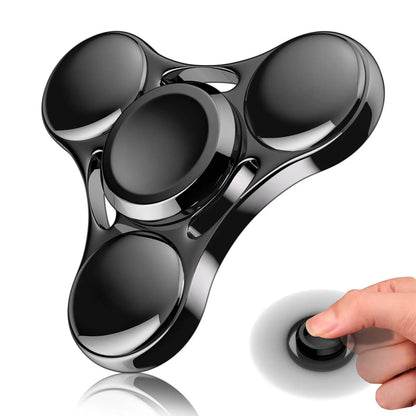 Rainbow Fidget Spinner Toys Metal UFO Small Handheld Finger Spinners Gift for Kids Adults Spinning Top Focus Desk Fingertip