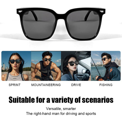 Ai Smart Glass Intelligent Sunglasses Voice Voice Assistant Wireless BT Smart Eyewear Glasses