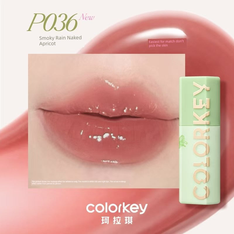Colorkey Kelaqi Water Wave Lip Essence Lip Gloss Lip Gloss Mirror Lip Lacquer Water Light Lip Gloss Nourishing Lipstick
