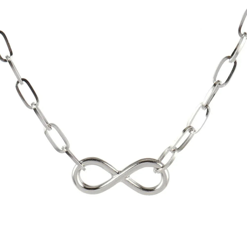 316L Stainless Steel Necklace For Women Choker Necklace Heart Clavicle Chain Necklaces Charm Heart Pendant Necklace Jewelry Gift