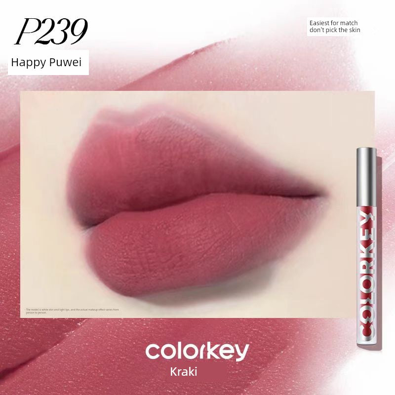 Colorkey Kelaqi Water Wave Lip Essence Lip Gloss Lip Gloss Mirror Lip Lacquer Water Light Lip Gloss Nourishing Lipstick