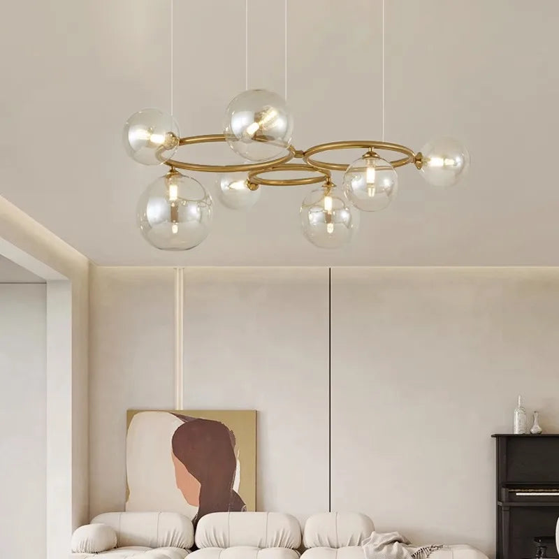 Nordic home decor dining room Pendant lamp lights indoor lighting Ceiling lamp hanging light chandelier lamps for living room - Kimlud