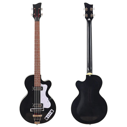 Sunburst 4 Strings Violin Bass Guitar 41 Inch Violin Guitarra Flame Maple Body High Gloss Finish | Kimlud Professional...