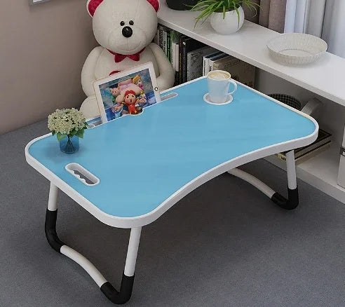 A Reading Table Lap Bed Table Modern Foldable Laptop Desk Commercial Furniture Small computer desk