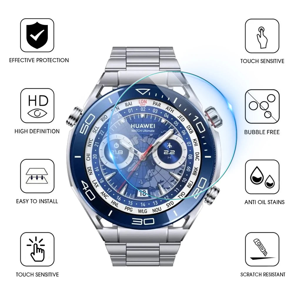 1/5Pcs HD Screen Protector For Huawei Watch Ultimate 9H Tempered Glass Protective Film for Huawei Ultimate Anti-scratch Film