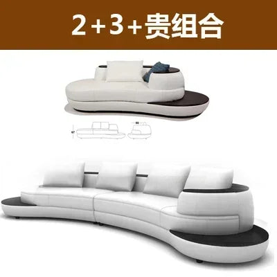 Design Large Filler Sofas European Wood White Luxury Lazy Puffs Couch Lounges Salon Modern Couch Woonkamerbanken Furniture - Kimlud
