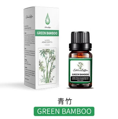 10ml Lavender Green Tea Plant Essential Oil Natural Aromatherapy Fragrance Humidifier Water Soluble Massage Essential Oil - Kimlud