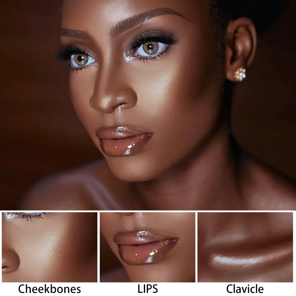 Highlighting&Bronzer Stick Face Brightening Blusher Rouge Concealer Pen Long Lasting Corrector Nose Shadow Contouring Cosmetics