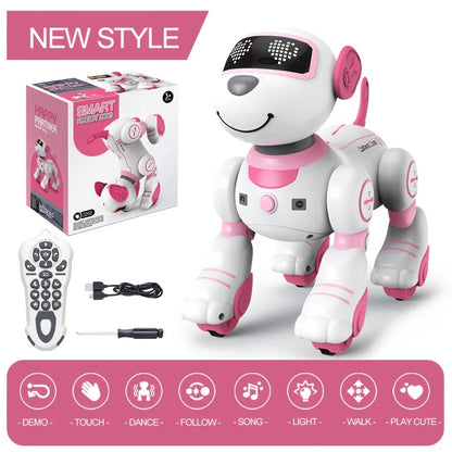 Intelligent Robot Dog Remote Control Electronic Sing Dance Follow Smart Interactive Stunt Music Toy Programmable Puppy Kid Gift
