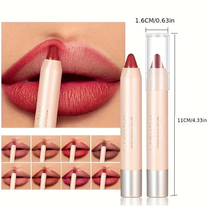 Waterproof Matte Lipstick Pen - Non-Stick, Smudge-Proof, Ideal for All Skin Types, Lipsticks Waterproof Long Lasting
