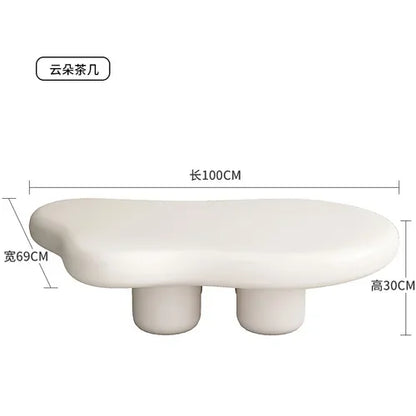Modern Nordic Coffee Tables Luxury Sofa White Design Coffee Table Minimalist Room Table Basse De Salon Home Furniture Decor - Kimlud