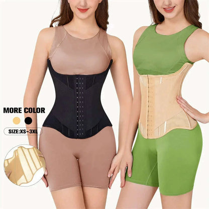 MiiOW U-shaped Waist Trainer Corset Women Shapers Breast Lifted Waist Trainer Steel Bone Slimming Breathable Women's Shapewear