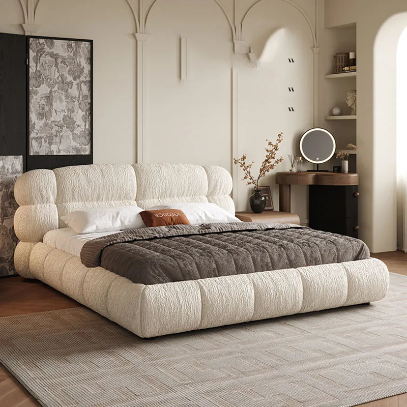 Sleeping Design Bed Comfortable Modern Aesthetic European Unique Funky Bed Universal Letto Matrimoniale Lounge Suite...