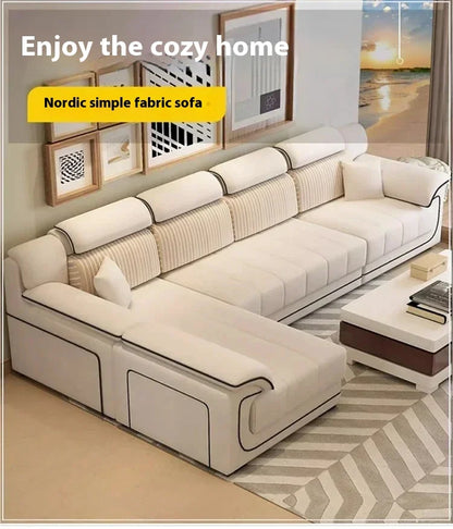 Wood Beige European Sofas Filler Armrest Design Nordic Recliner Lazy Sofas Salon Luxury Modern Divano 2 Posti Unique...