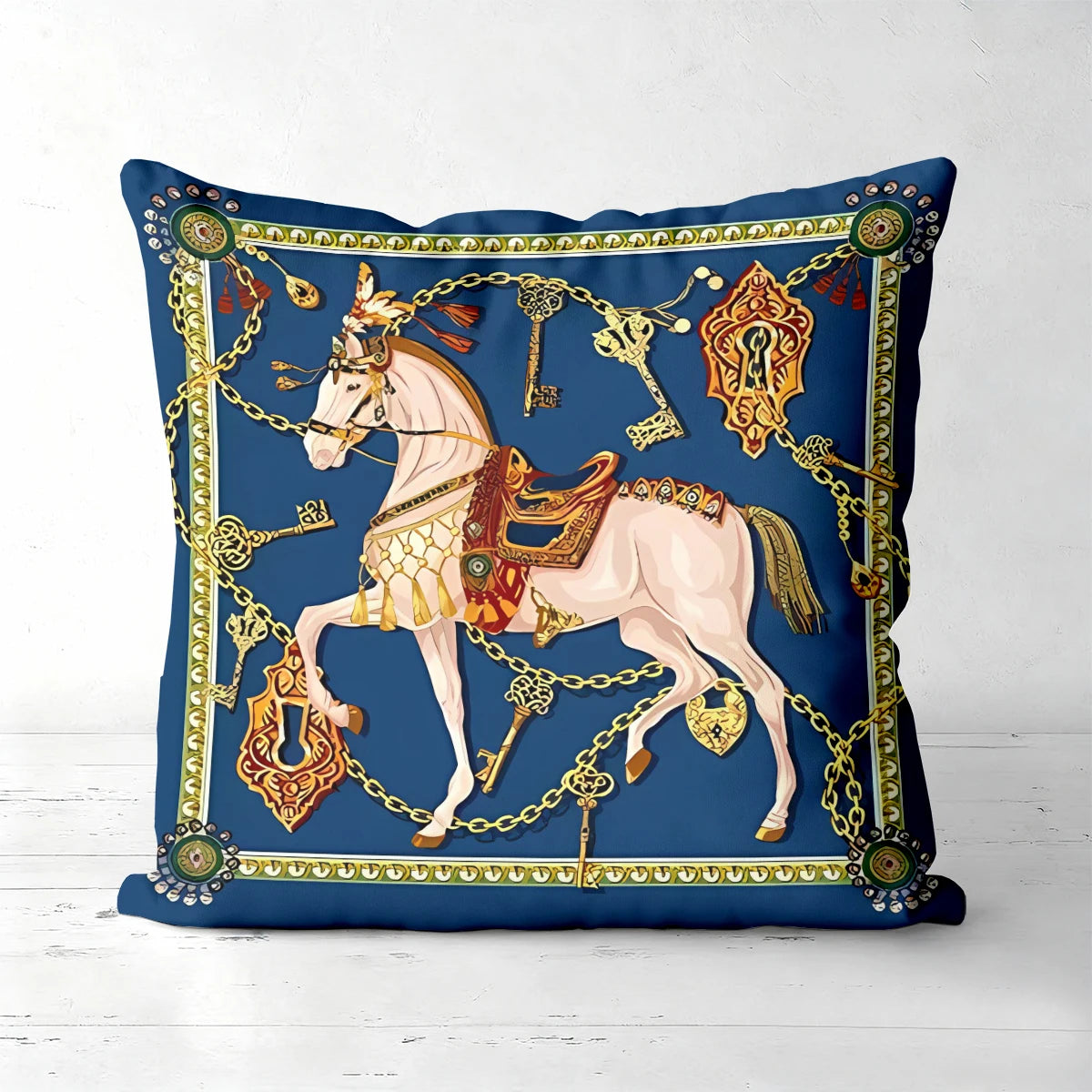 Stylish Horse Patterned Cushion Covers For Home Decor Polyester pillowcase, sofa decorative cushion cov Headboard Pillow...