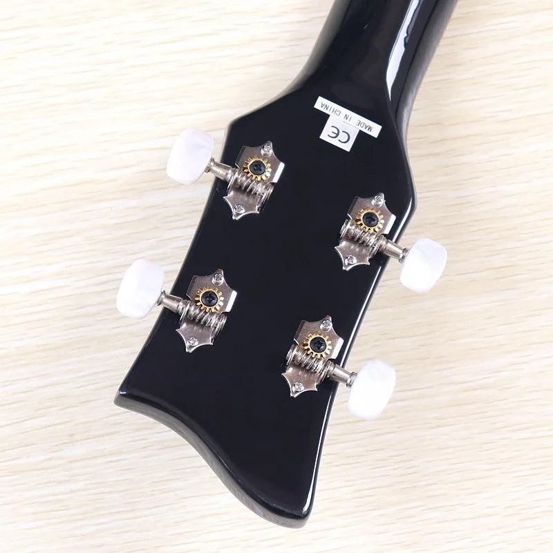 Sunburst 4 Strings Violin Bass Guitar 41 Inch Violin Guitarra Flame Maple Body High Gloss Finish | Kimlud Professional...