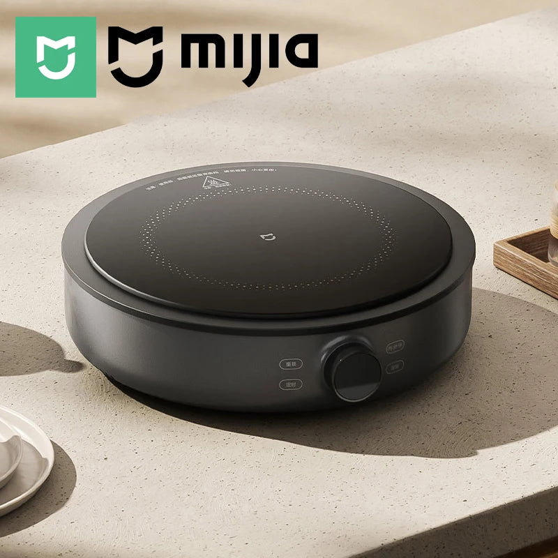 MIJIA Electric Ceramic Cooktop,2200W Induction Cooker,10‑Level Power With Child Safety Lock,Timer,CN Version With...